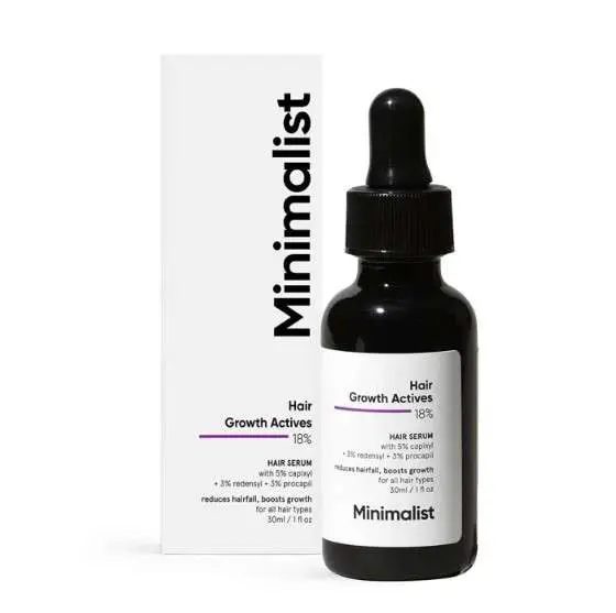 Minimalist Hair Growth Actives 18% hair Serum - 30ml - Image 1