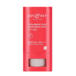 Dot & Key Strawberry Dew Sunscreen Stick SPF 50+ PA++++ 20g – Portable Sun Protection | Bangladesh