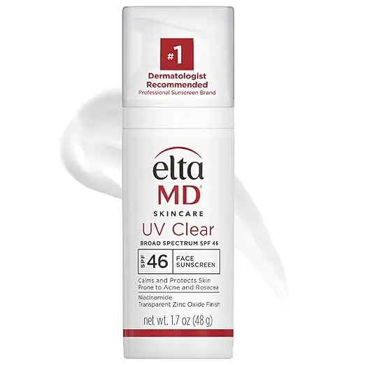 EltaMD UV Clear SPF 46 Face Sunscreen – Oil-Free Mineral Sunscreen for Sensitive & Acne-Prone Skin | Bangladesh