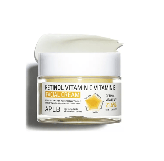 APLB Retinol Vitamin C Vitamin E Facial Cream 55ml - Image 1